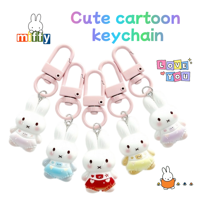 Staedtler Pencil Lumocolor - Portachiavi squisito con coniglietto Miffy, dal