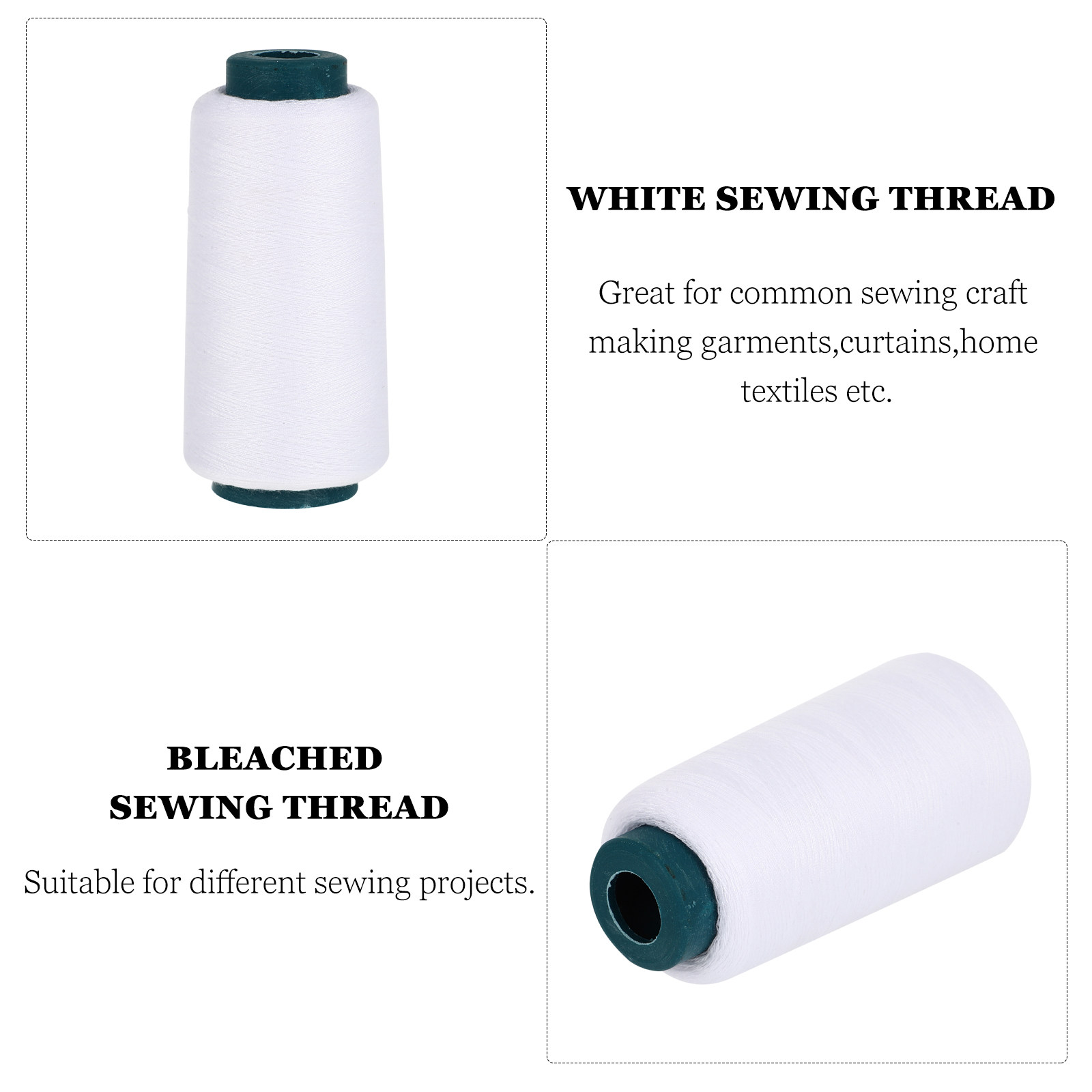 3000 Yards Filo in Poliestere  - Sewing Thread In Textile recensione e prezzo